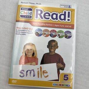 Your Baby Can Read Volume 1-5 DVD Set Robert Titzer Ph.D
